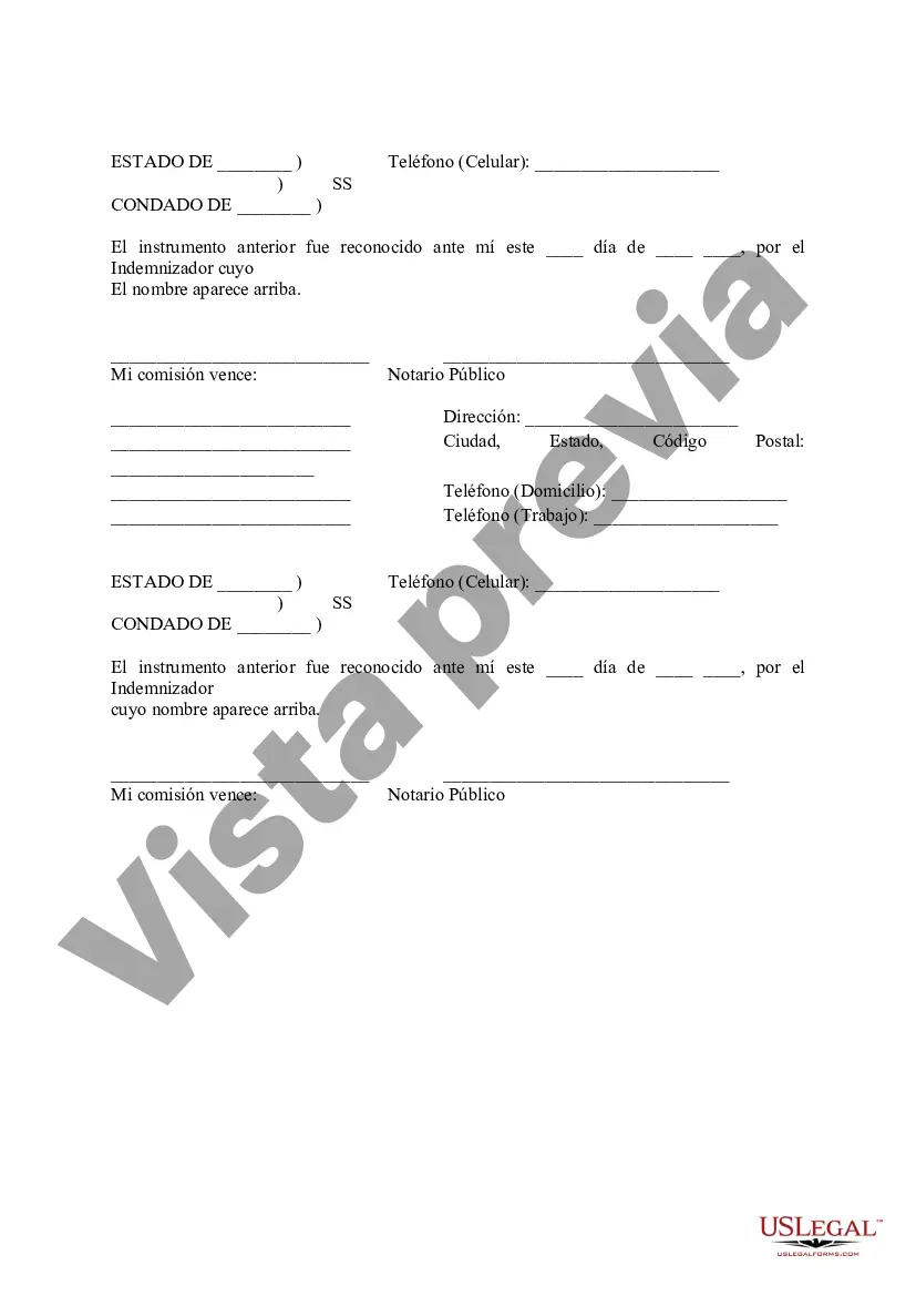 Preview Acuerdo de indemnización