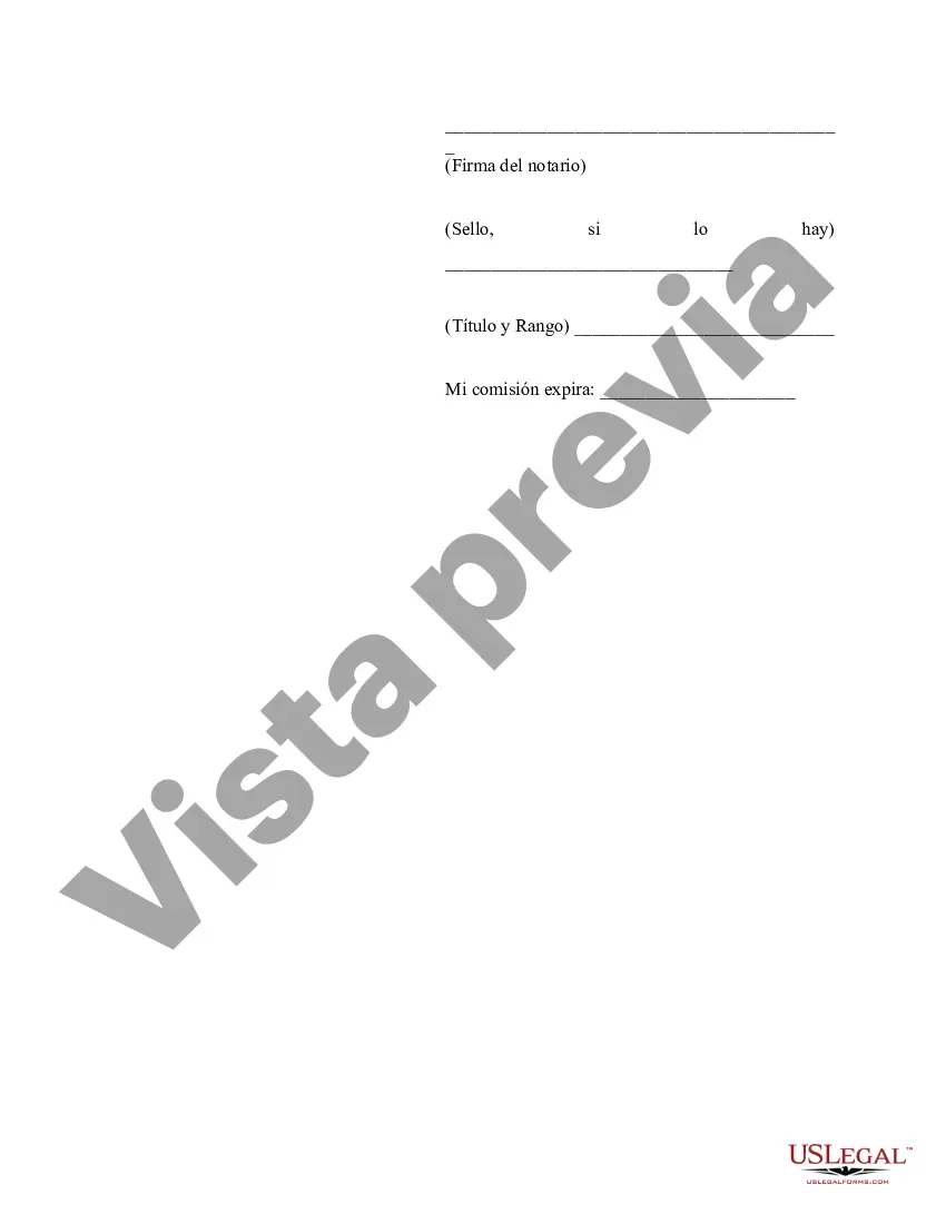 Preview Revocación del Poder General Duradero