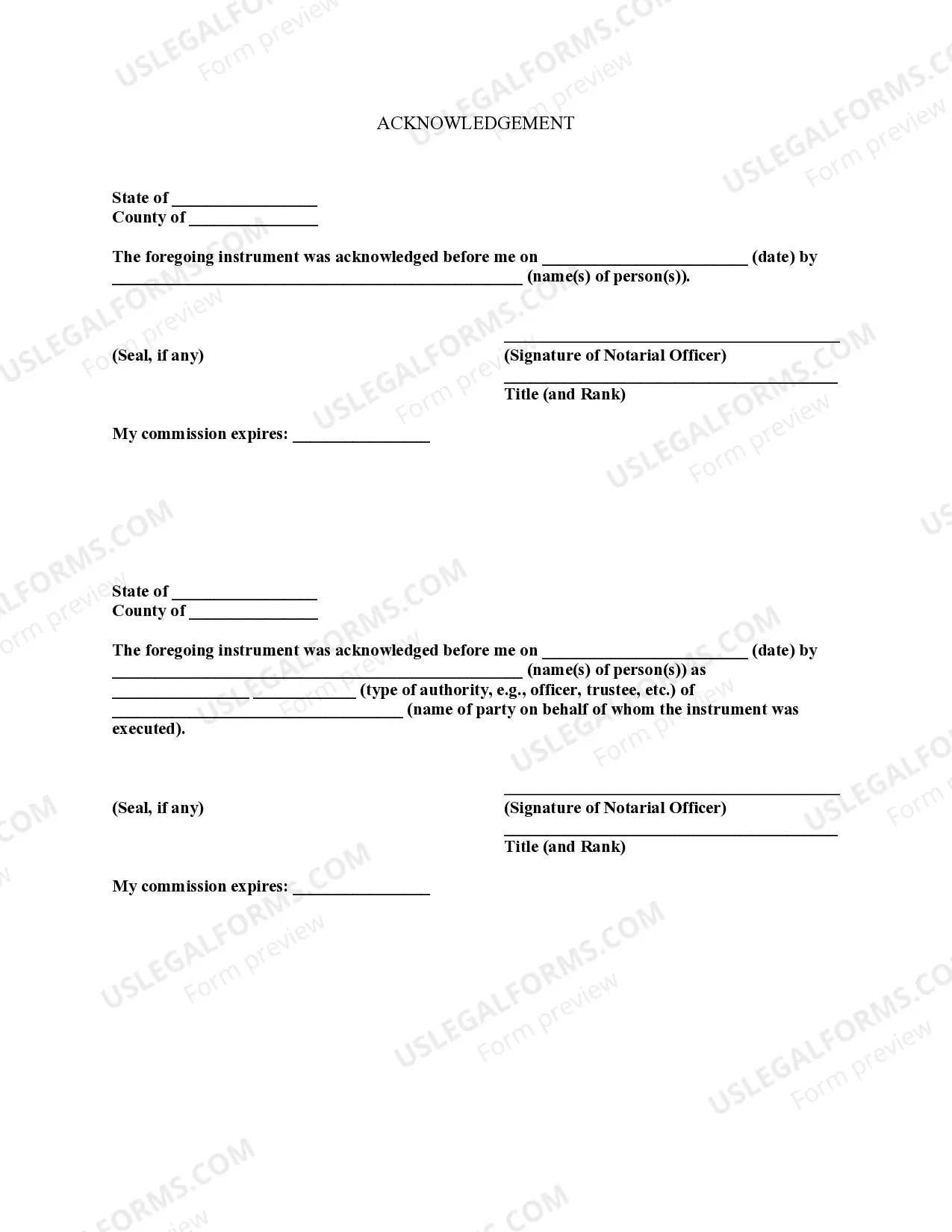Preview General Power of Attorney for Care and Custody of Child or Children