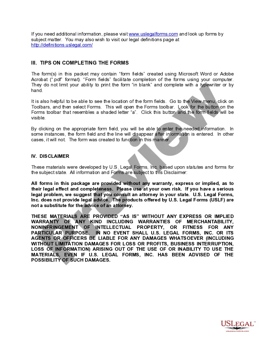 Preview Oklahoma Employment Employee Personnel File Package