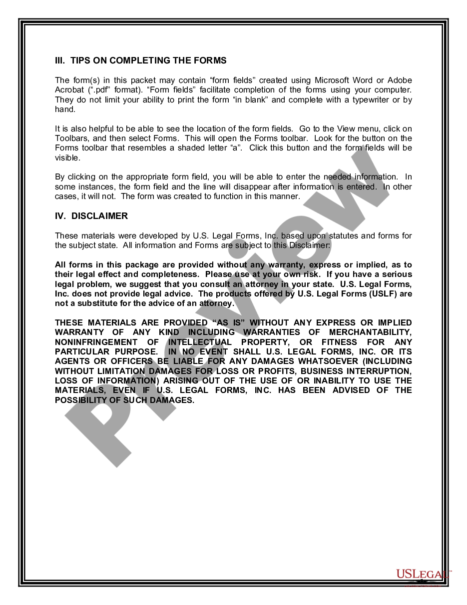 page 3 Lease Purchase Agreements Package preview