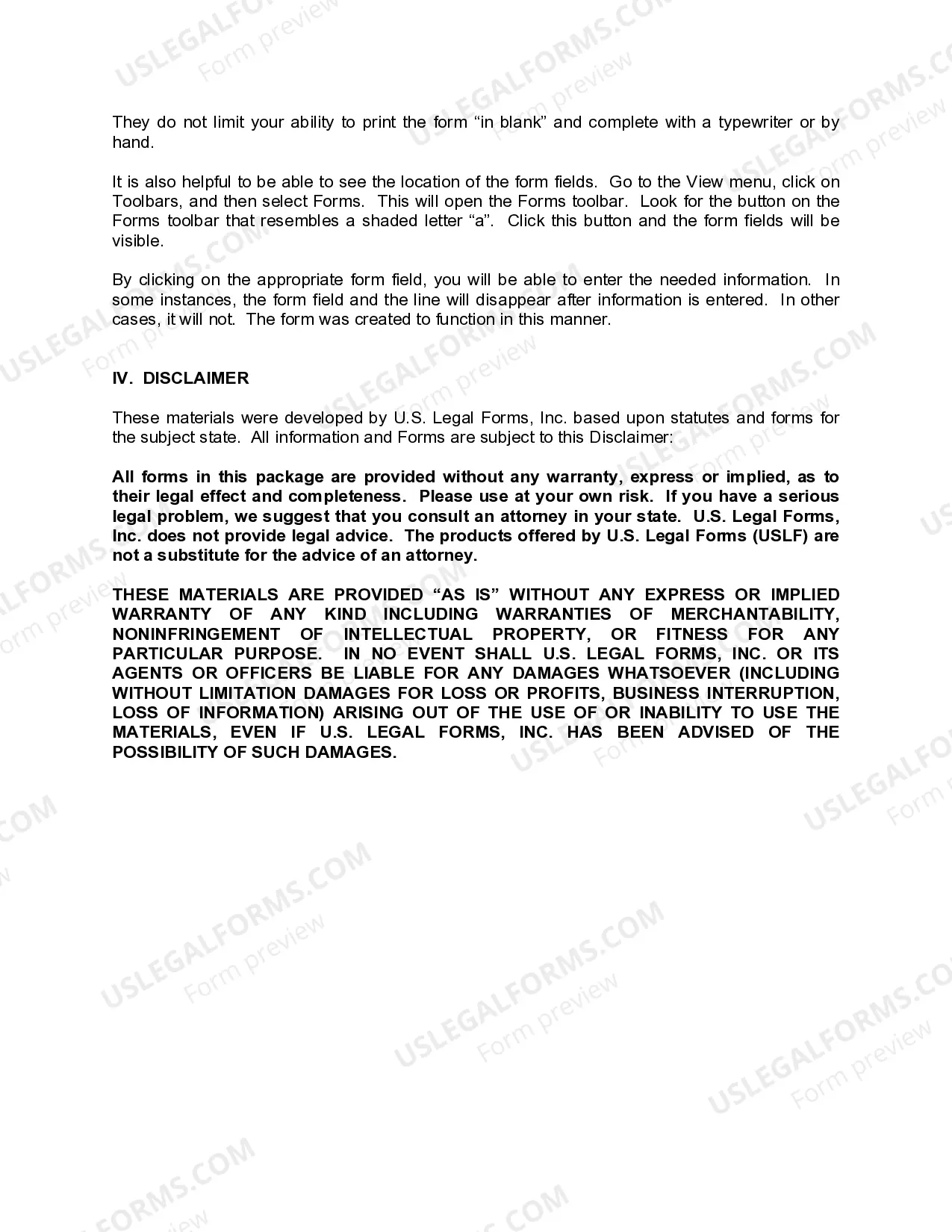 Preview Oklahoma Living Wills and Health Care Package