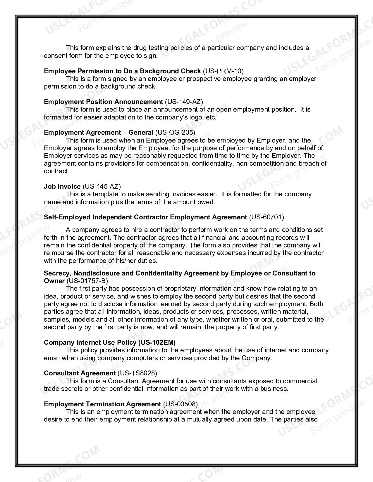 Preview Oklahoma Sole Proprietorship Essential Startup Kit