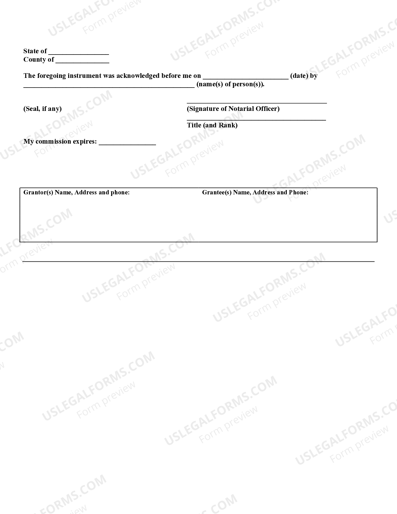 Oklahoma Warranty Deed for Separate or Joint Property to Joint Tenancy Joint Tenancy Warranty