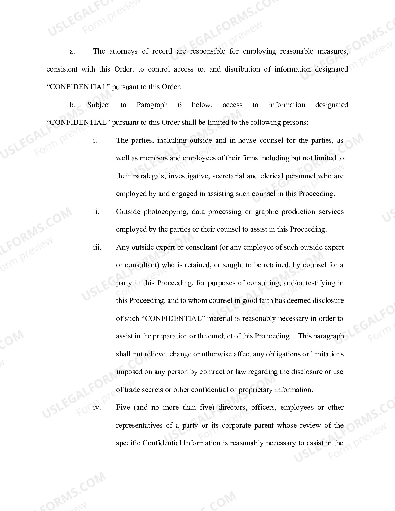 Preview Discovery Protective Order Package w/o Highly Confidential Language (PDF Version) (CV-29)