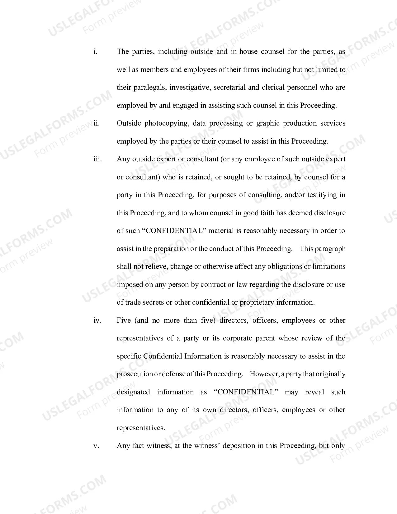 Preview Discovery Protective Order Package with Highly Confidential Language (PDF Version) (CV-29a)
