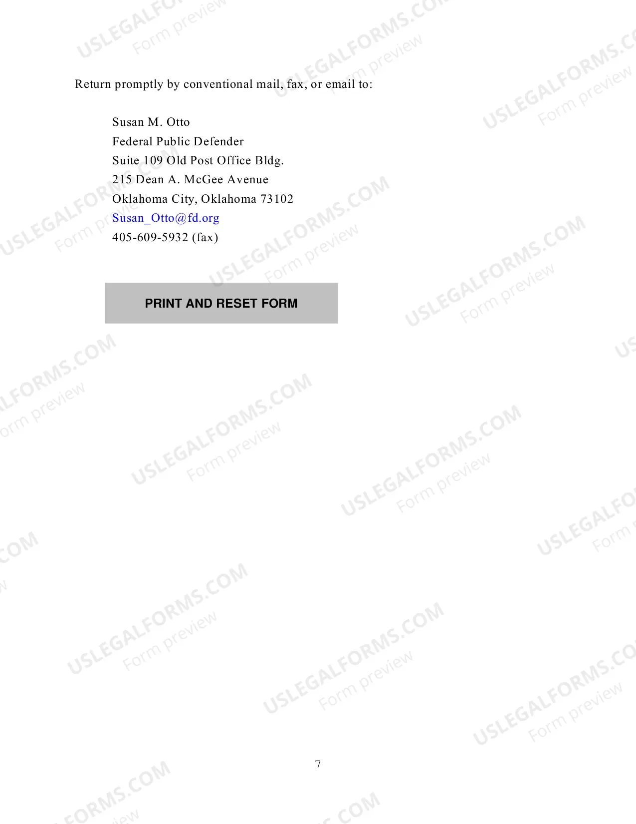 Preview Special Death Penalty Habeas Corpus Panel Application