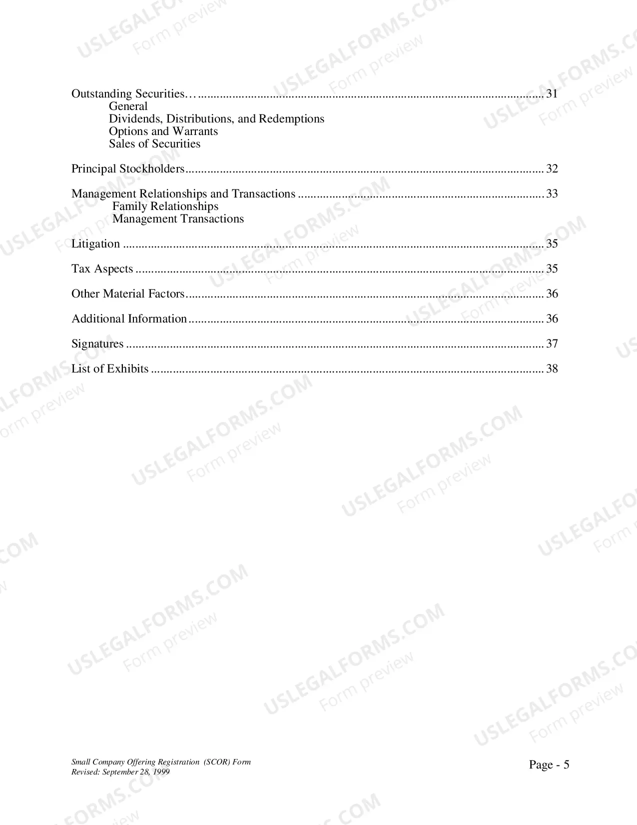 Preview Form U-7Small Company Offering Registration Form(.pdf)