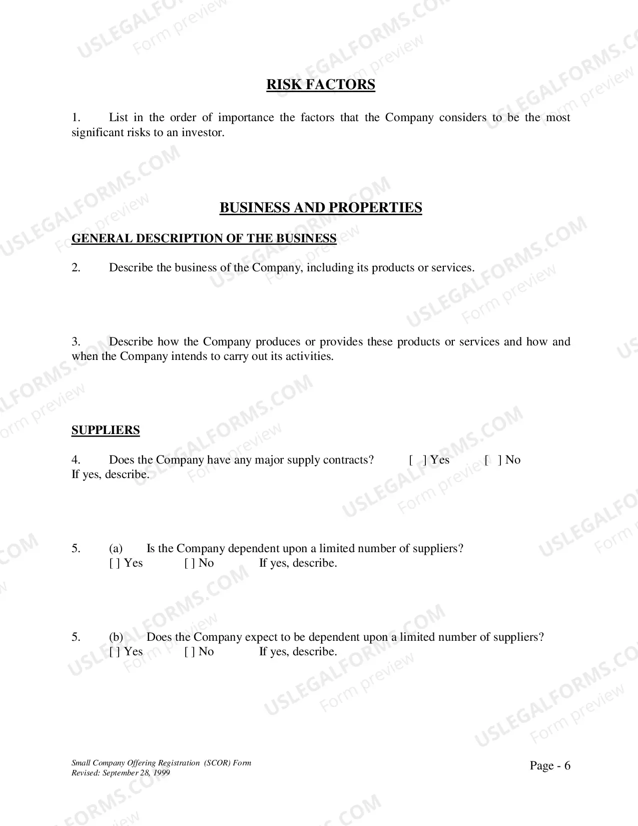 Preview Form U-7Small Company Offering Registration Form(.pdf)