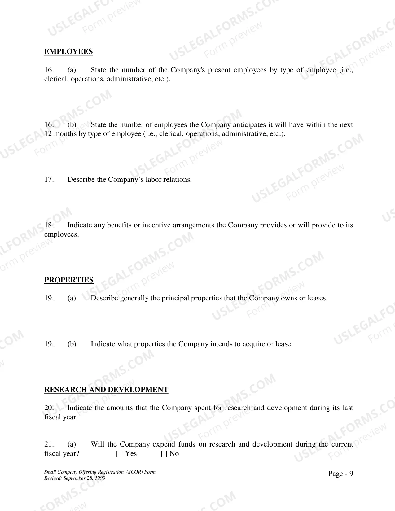Preview Form U-7Small Company Offering Registration Form(.pdf)