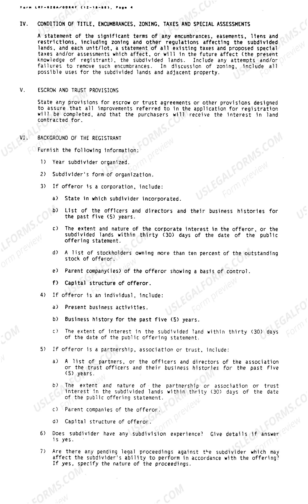 Preview Public Offering Statement - Instruction Guide(.pdf)