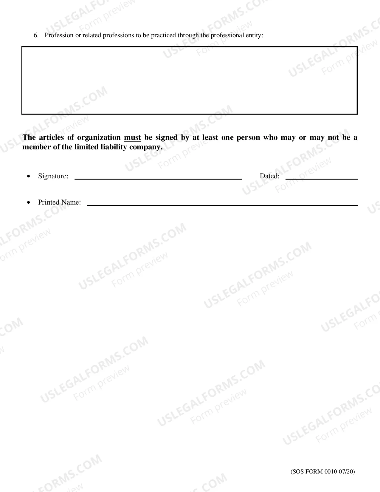 Preview Limited Liability Company Forms and Procedures (Professional)