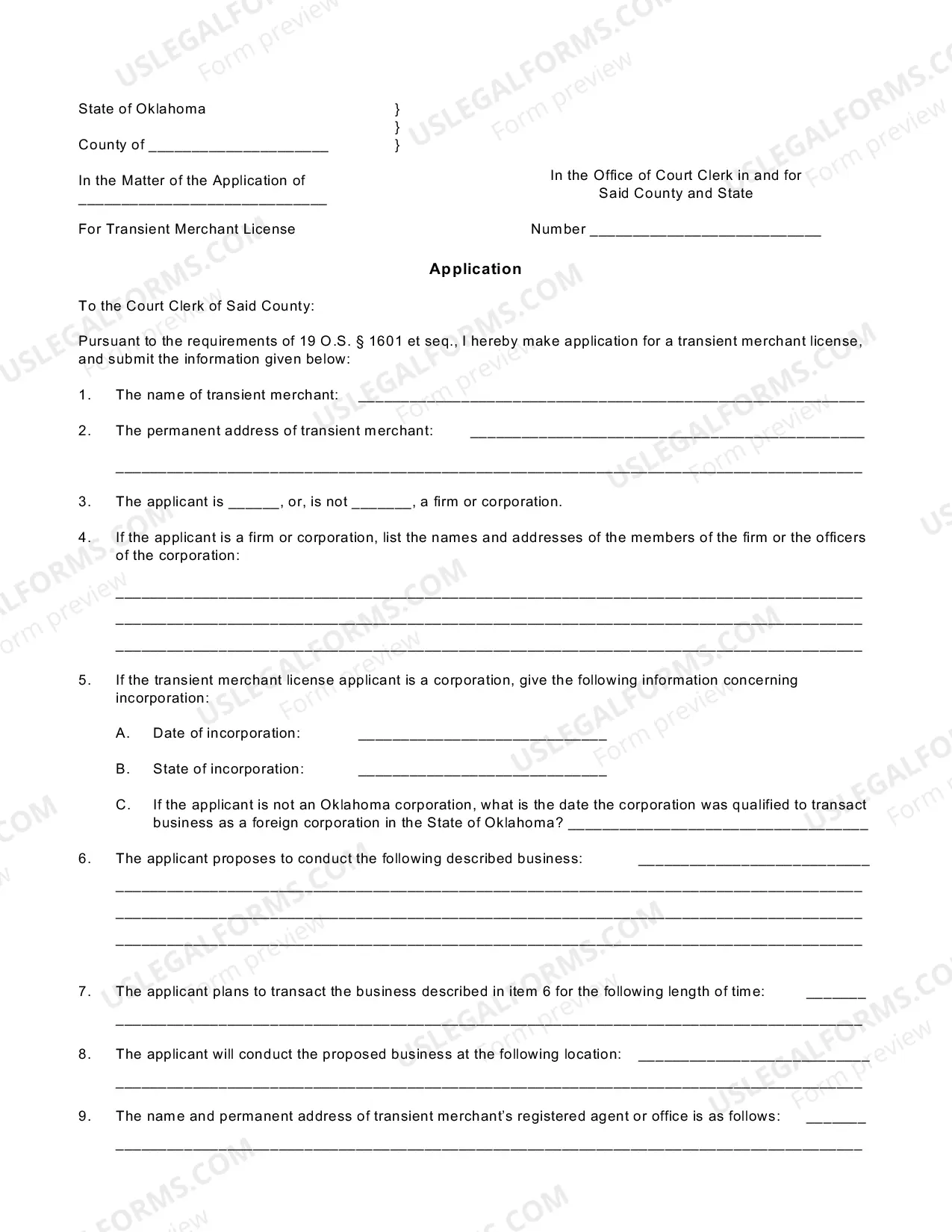 Preview Application