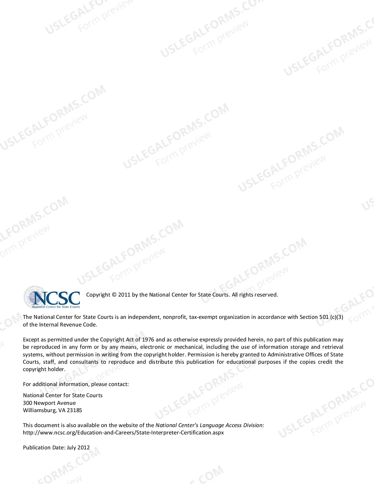 Preview Written Exam Overview