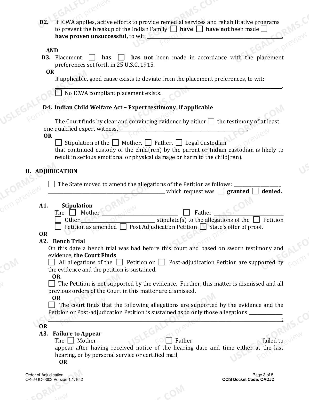 Preview Adjudication Order