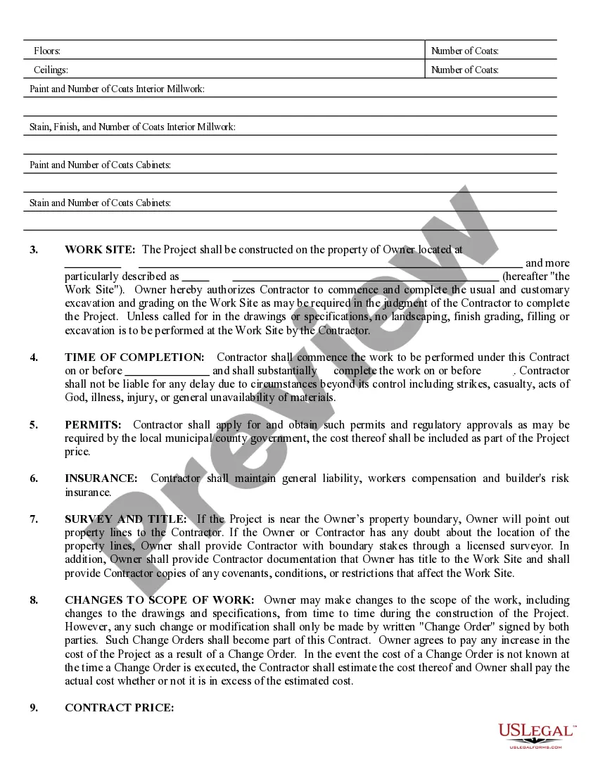 Get Painting Contract for Contractor Preview Painting Contract for Contractor