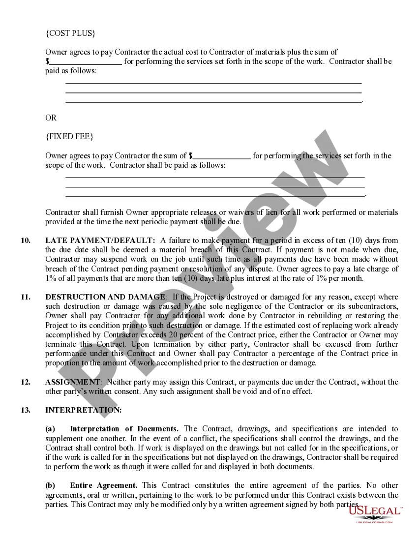 Get Painting Contract for Contractor Preview Painting Contract for Contractor