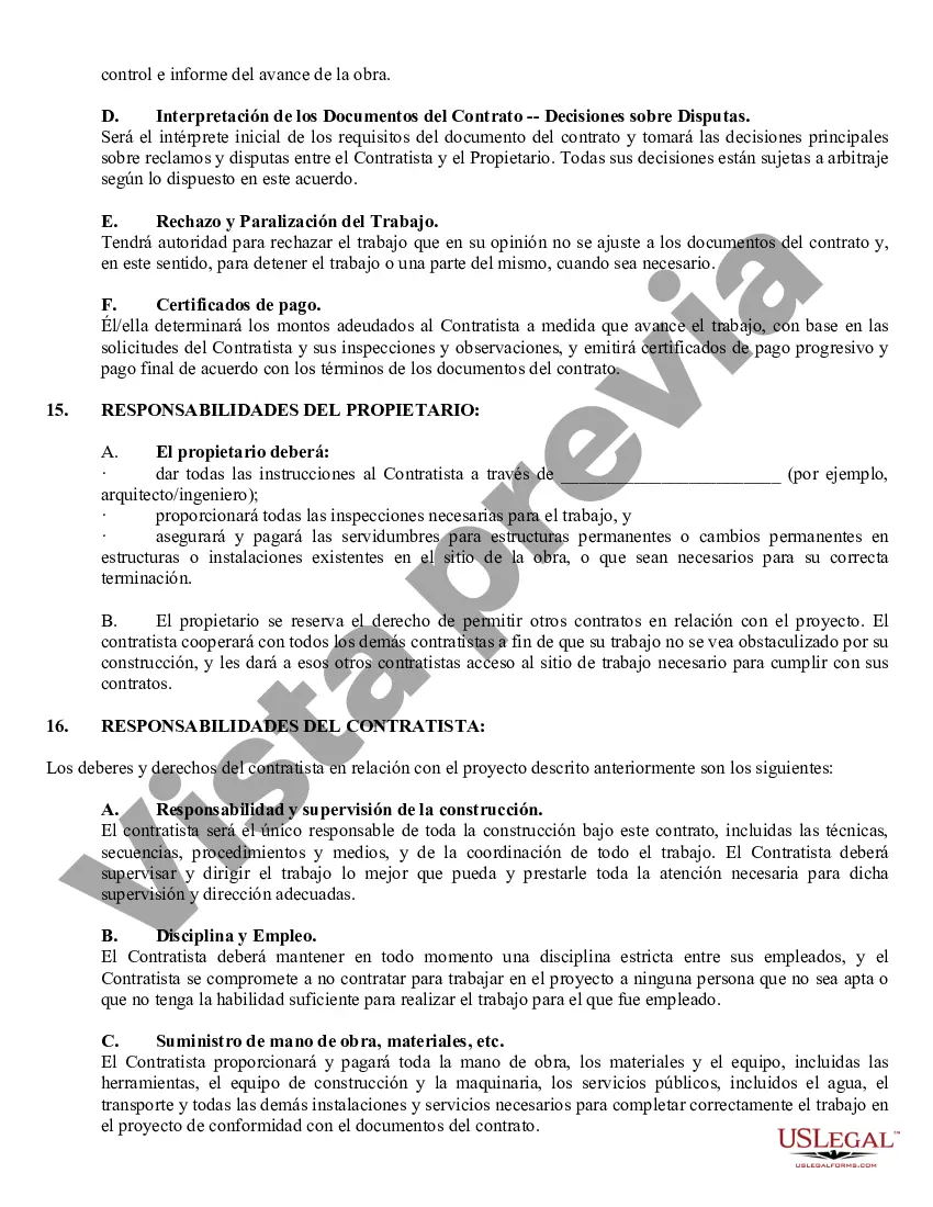 Preview Contrato Comercial para Contratista