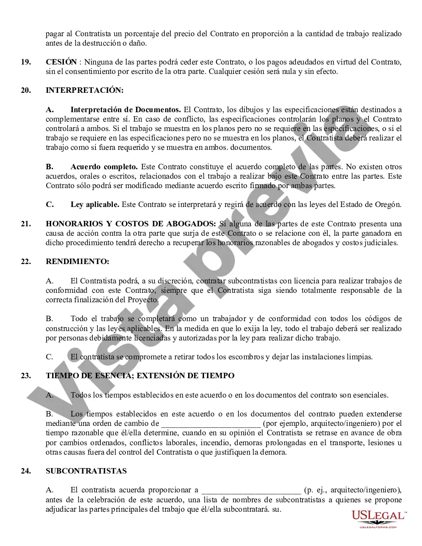 Preview Contrato Comercial para Contratista