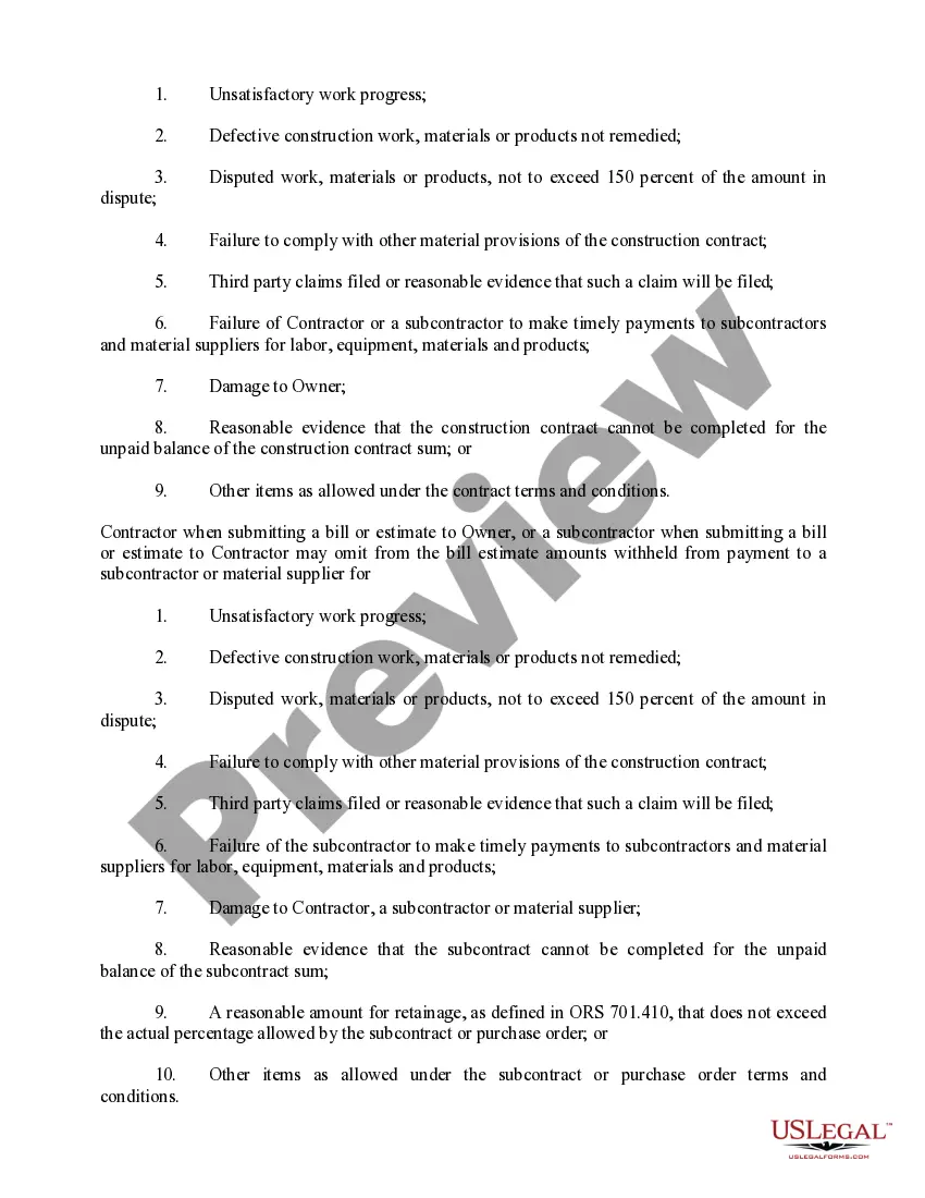 Preview Commercial Contract for Contractor