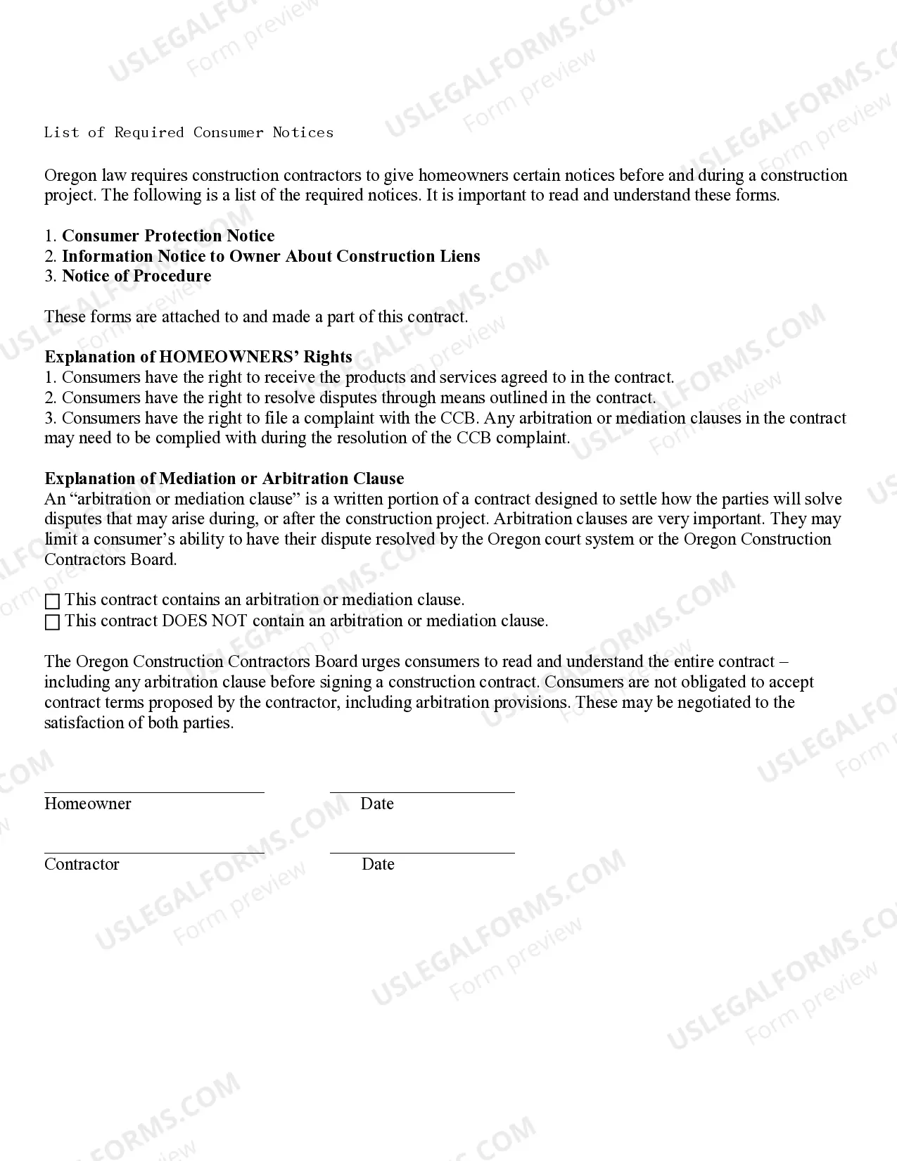 Preview Concrete Mason Contract for Contractor