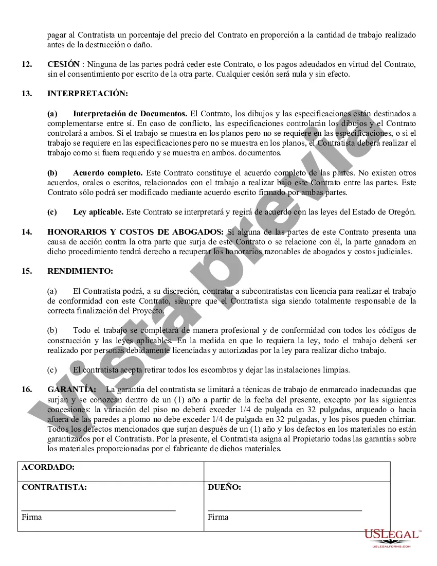 Preview Contrato marco para contratista