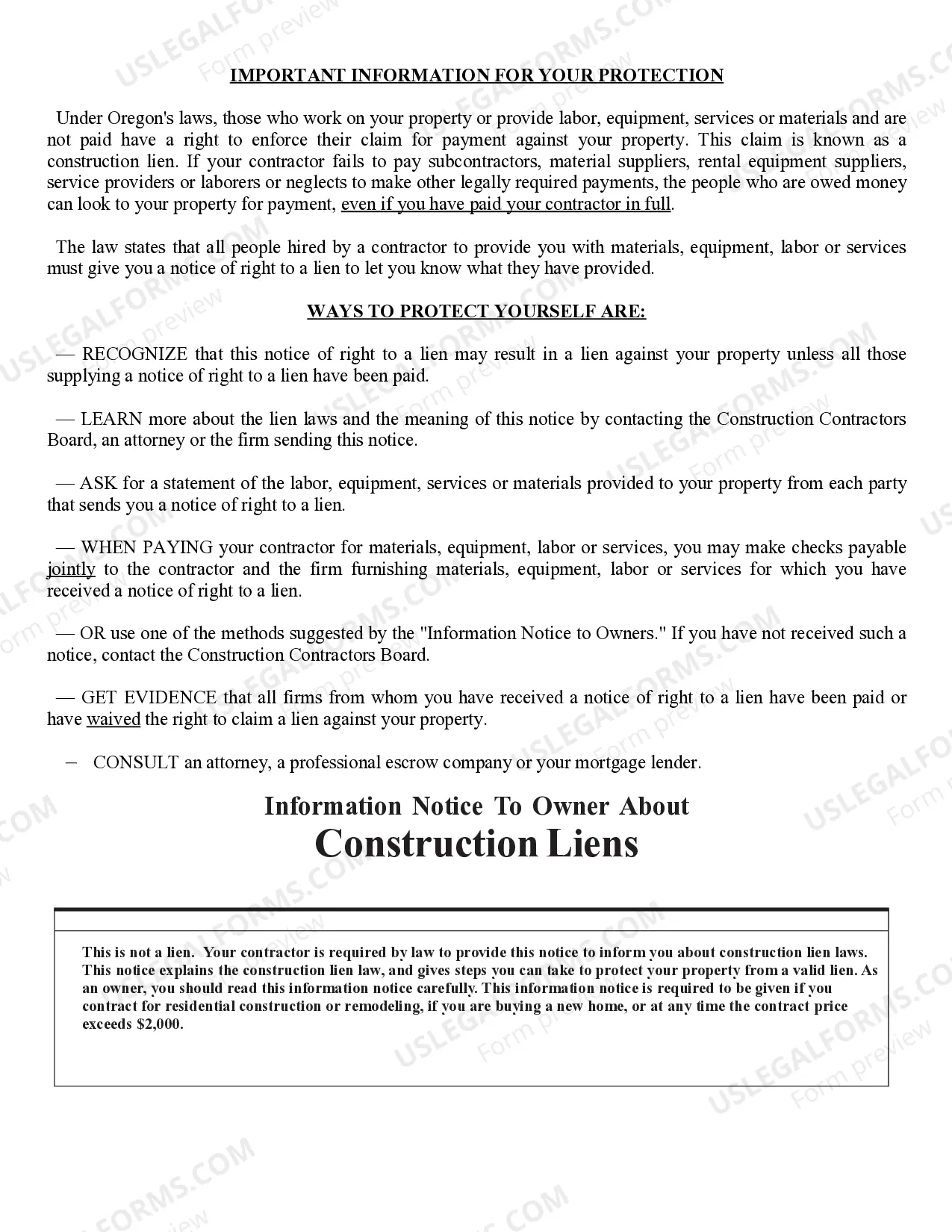 Preview Insulation Contract for Contractor