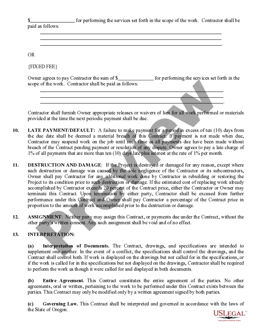 Get Siding Contract for Contractor Preview Siding Contract for Contractor