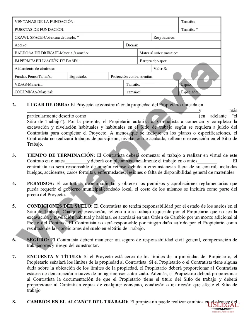 Preview Contrato de Fundación para Contratista