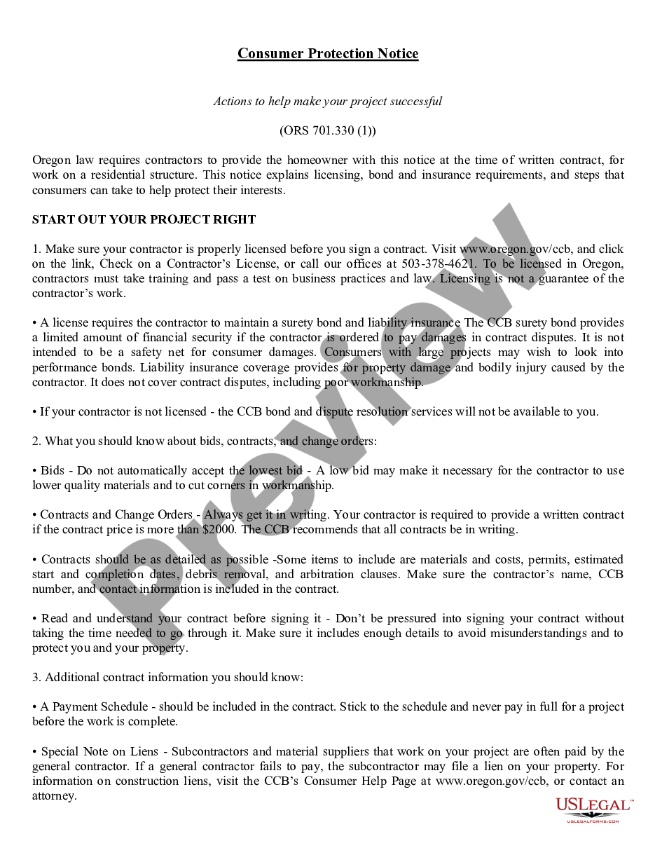 page 7 Foundation Contract for Contractor preview