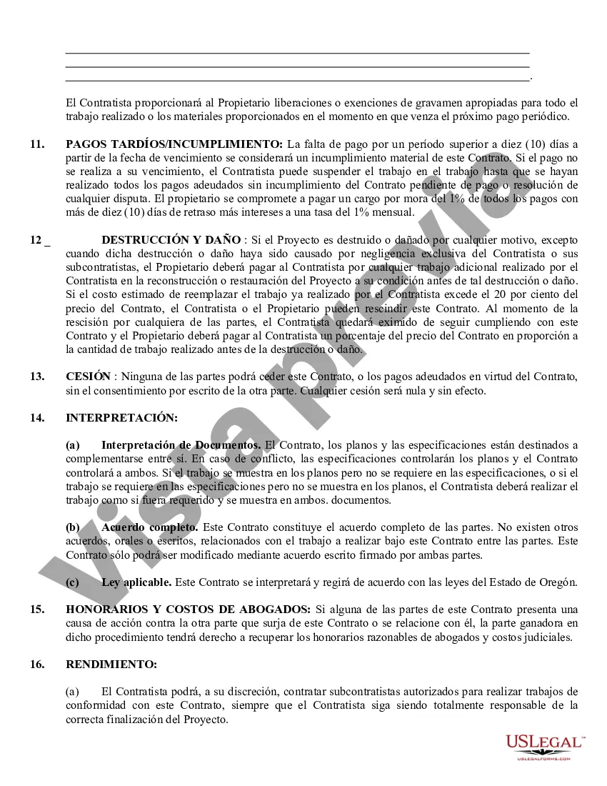 Preview Contrato de albañil para contratista