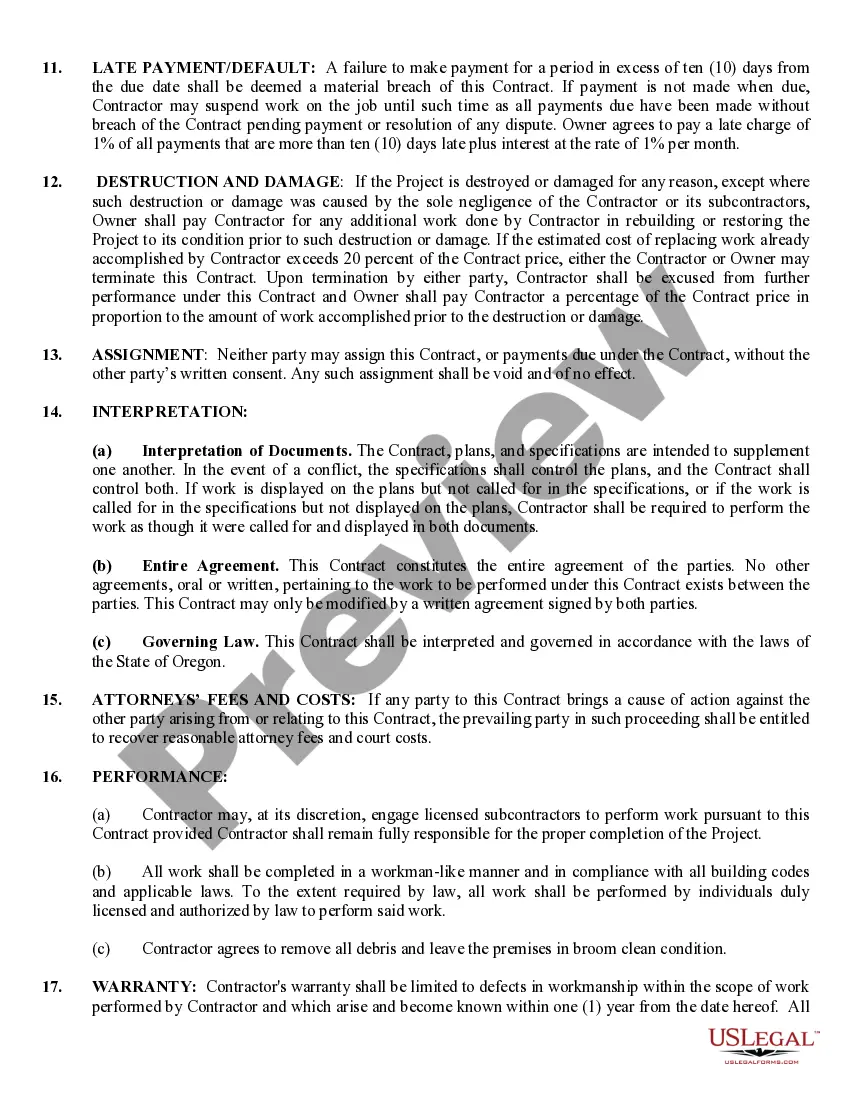 Preview Brick Mason Contract for Contractor