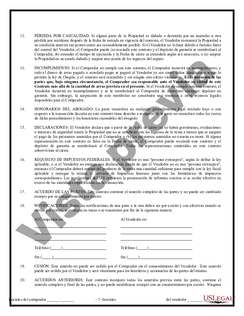 Preview Contrato de Compraventa de Bienes Inmuebles sin Corredor para Acuerdo de Venta de Casa Residencial