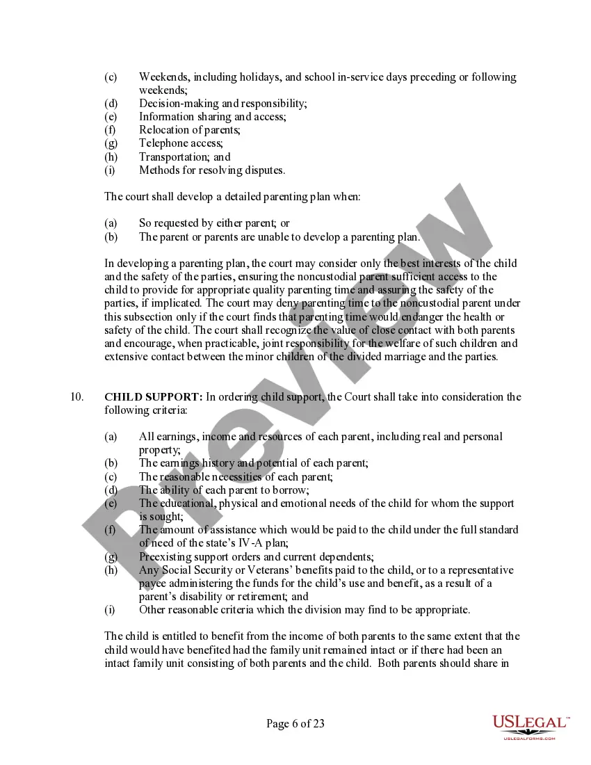 Get Oregon No-Fault Agreed Uncontested Divorce Package for Dissolution of Marriage for people with Minor Children Preview Oregon No-Fault Agreed Uncontested Divorce Package for Dissolution of Marriage for people with Minor Children