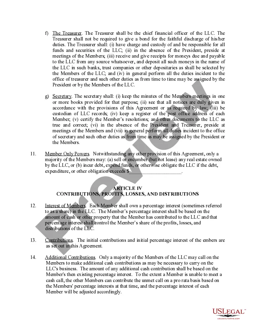 Get Limited Liability Company LLC Operating Agreement Preview Limited Liability Company LLC Operating Agreement