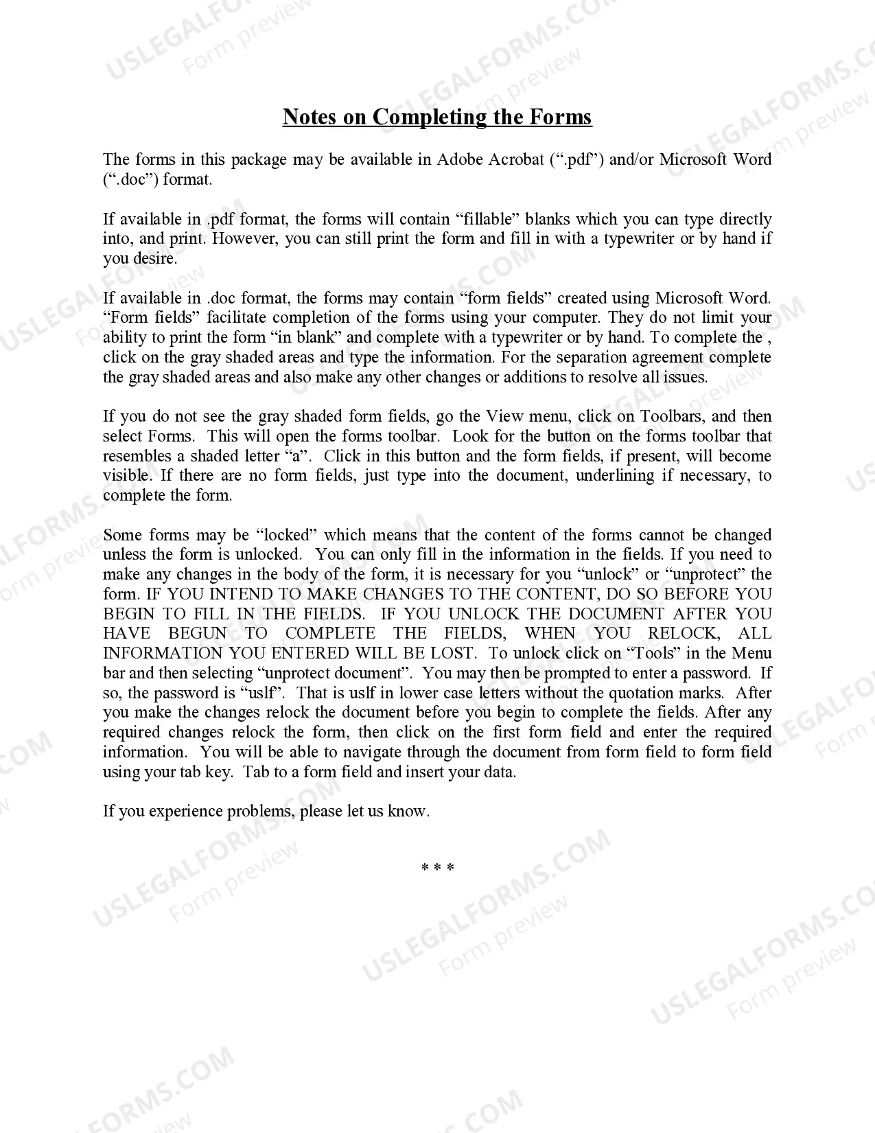 Preview Oregon Limited Liability Company LLC Formation Package