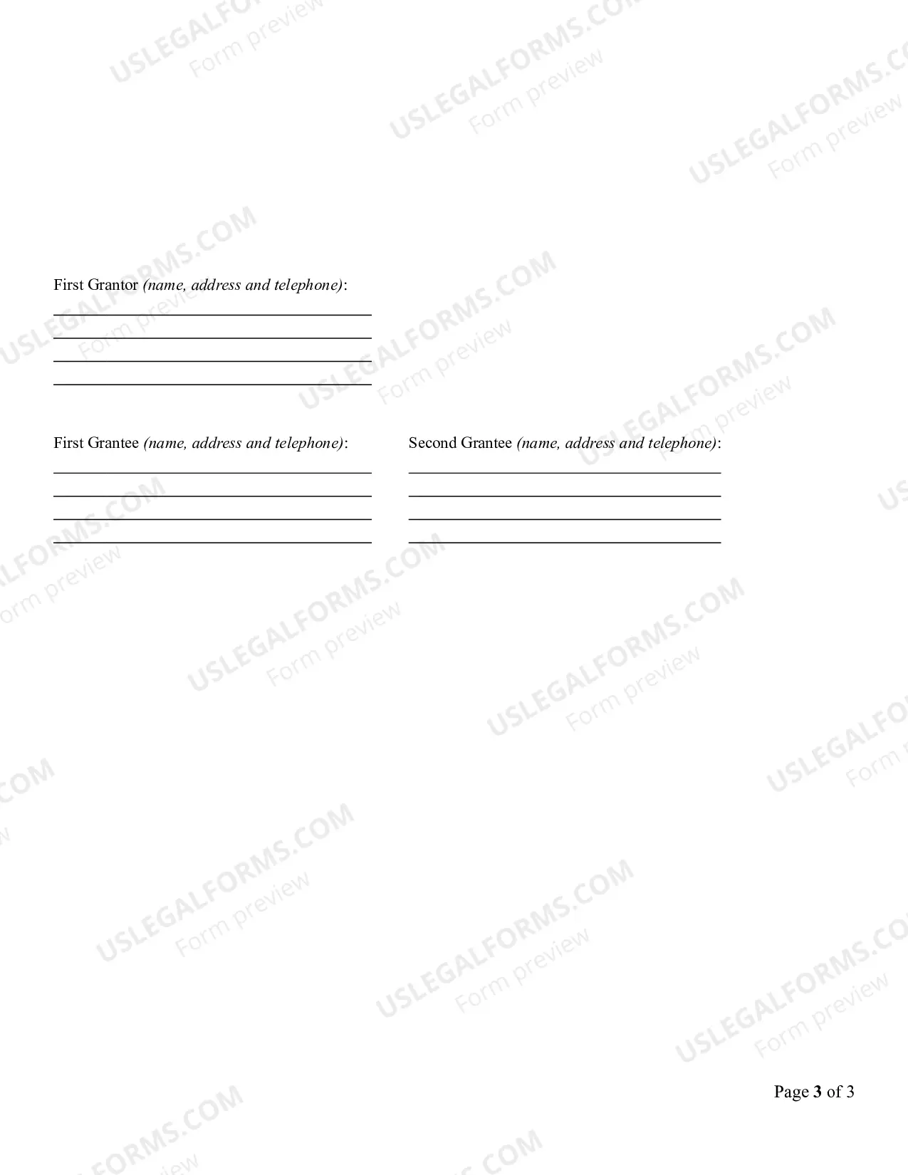 Preview Quitclaim Deed from Corporation to Husband and Wife