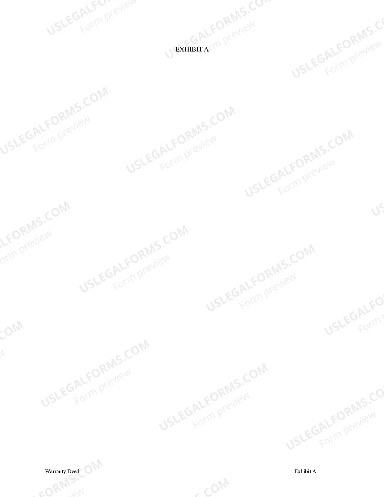 Preview Warranty Deed from Corporation to Individual