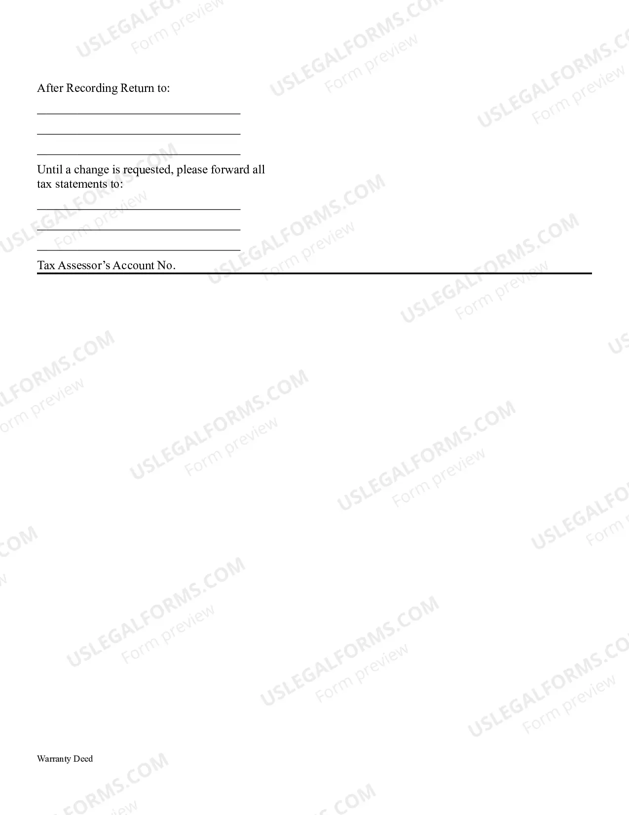 Preview Warranty Deed from Corporation to Corporation