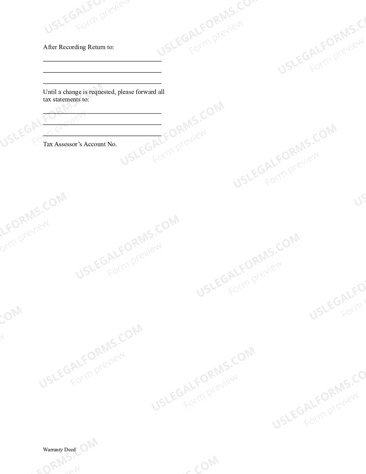 Preview Warranty Deed from Corporation to Two Individuals