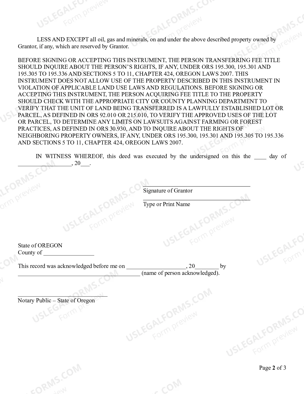 Preview Quitclaim Deed from Husband to Himself and Wife