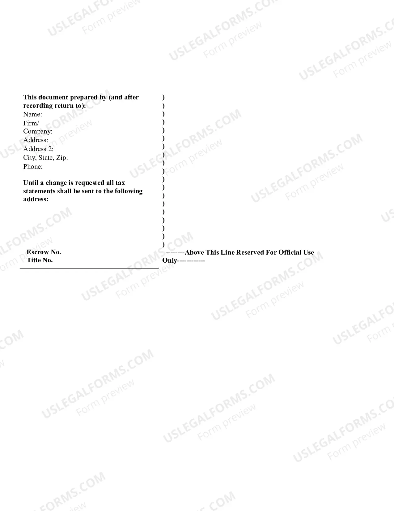 Preview Warranty Deed to Child Reserving a Life Estate in the Parents