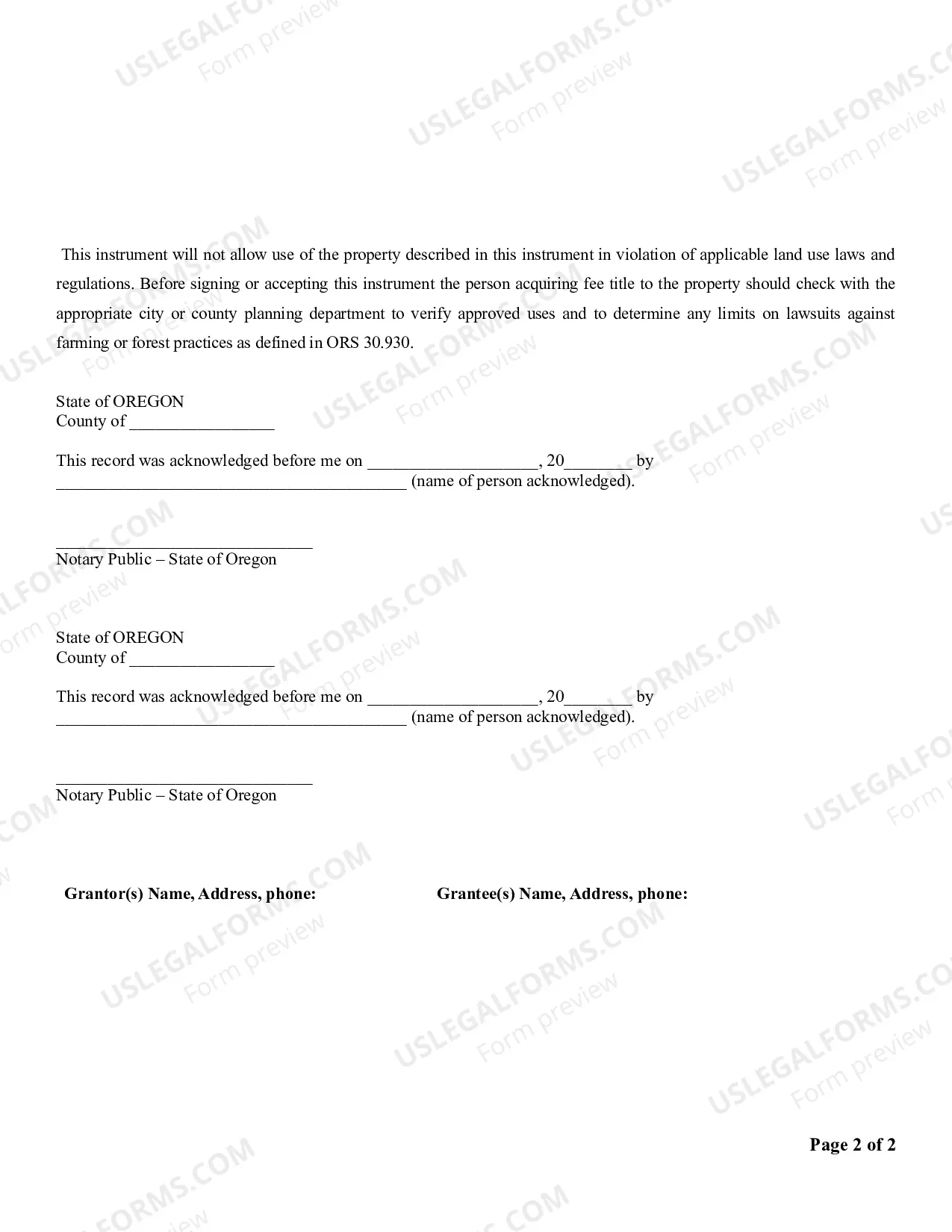 Preview Warranty Deed to Child Reserving a Life Estate in the Parents