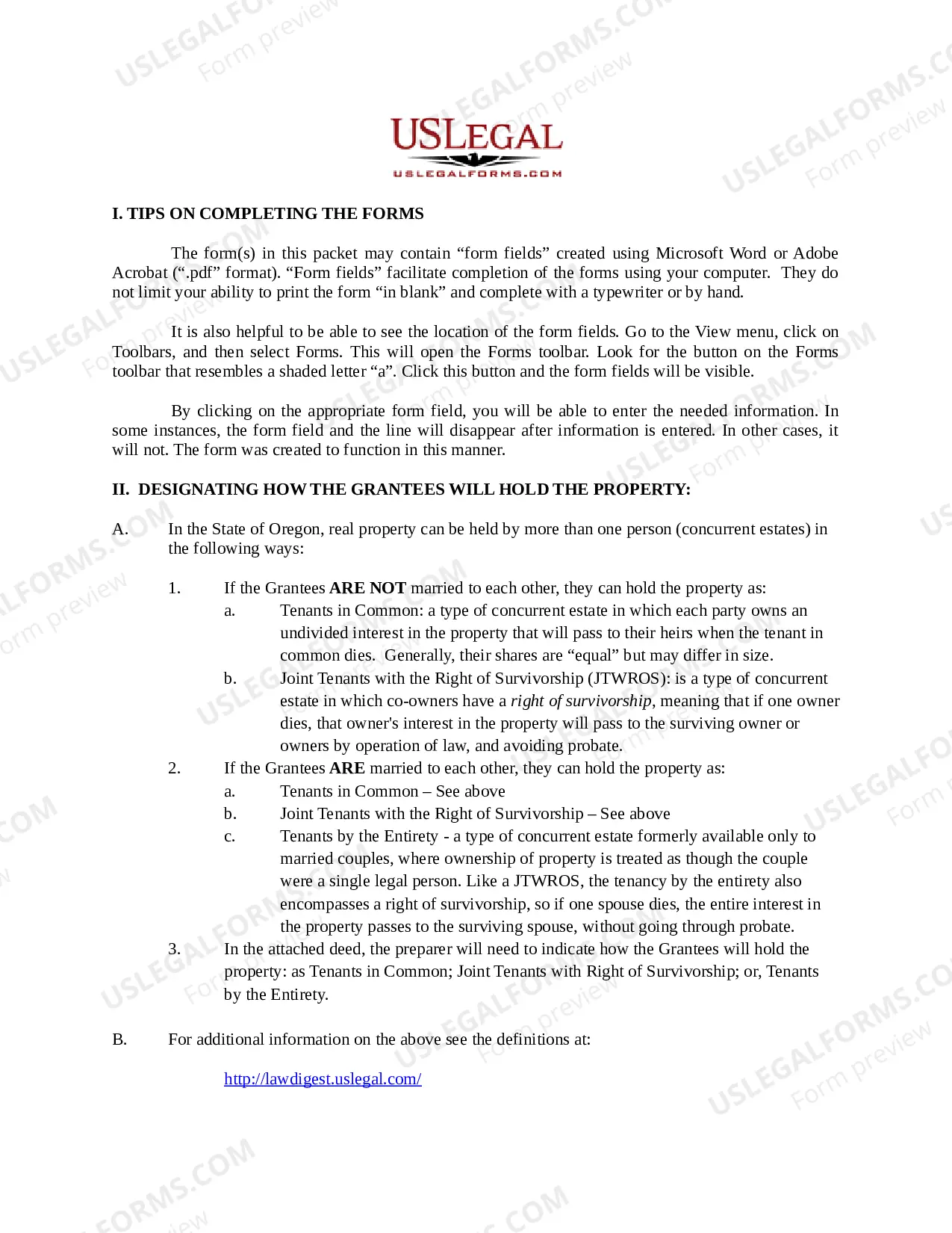 Preview Quitclaim Deed - Husband and Wife to Three (3) Individuals