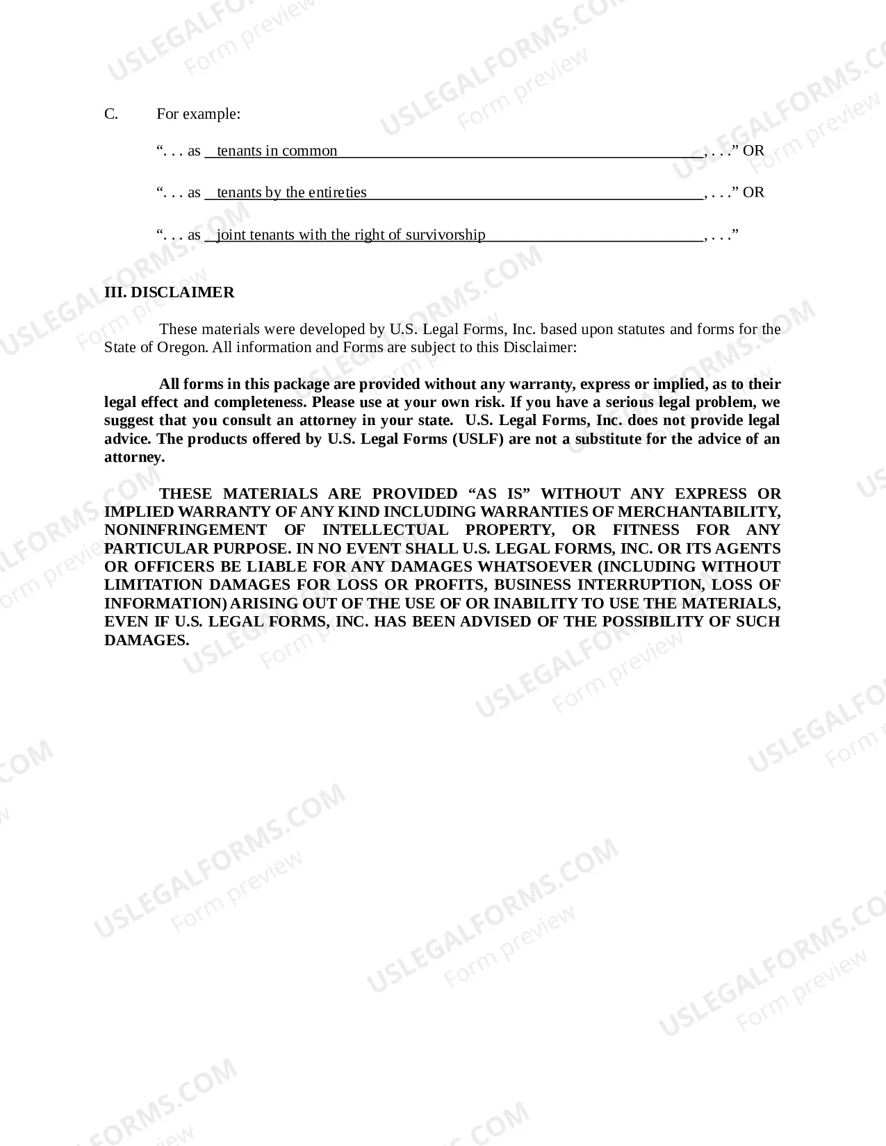 Preview Quitclaim Deed - Husband and Wife to Three (3) Individuals