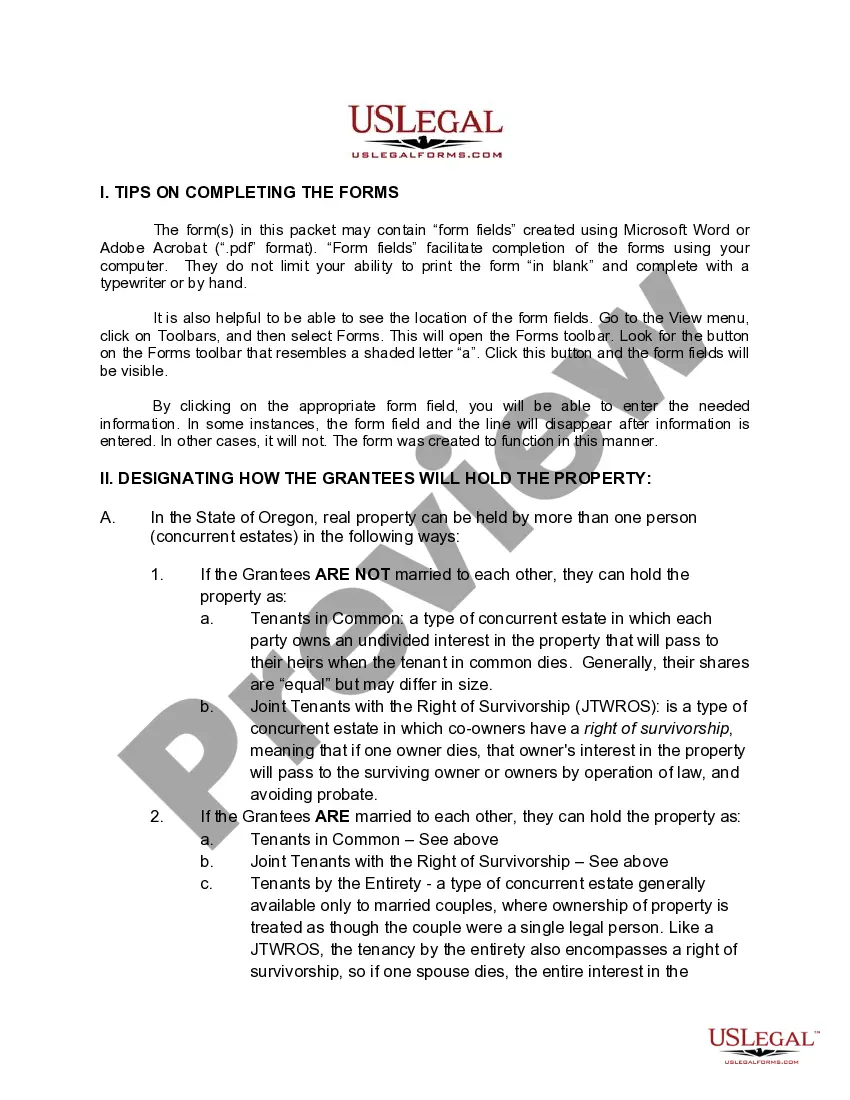 Preview Warranty Deed from a Trust to a Husband and Wife