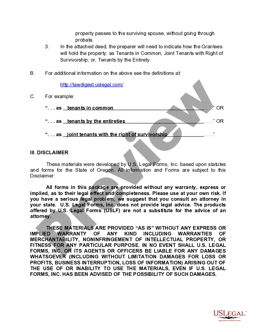 Preview Warranty Deed from a Trust to a Husband and Wife