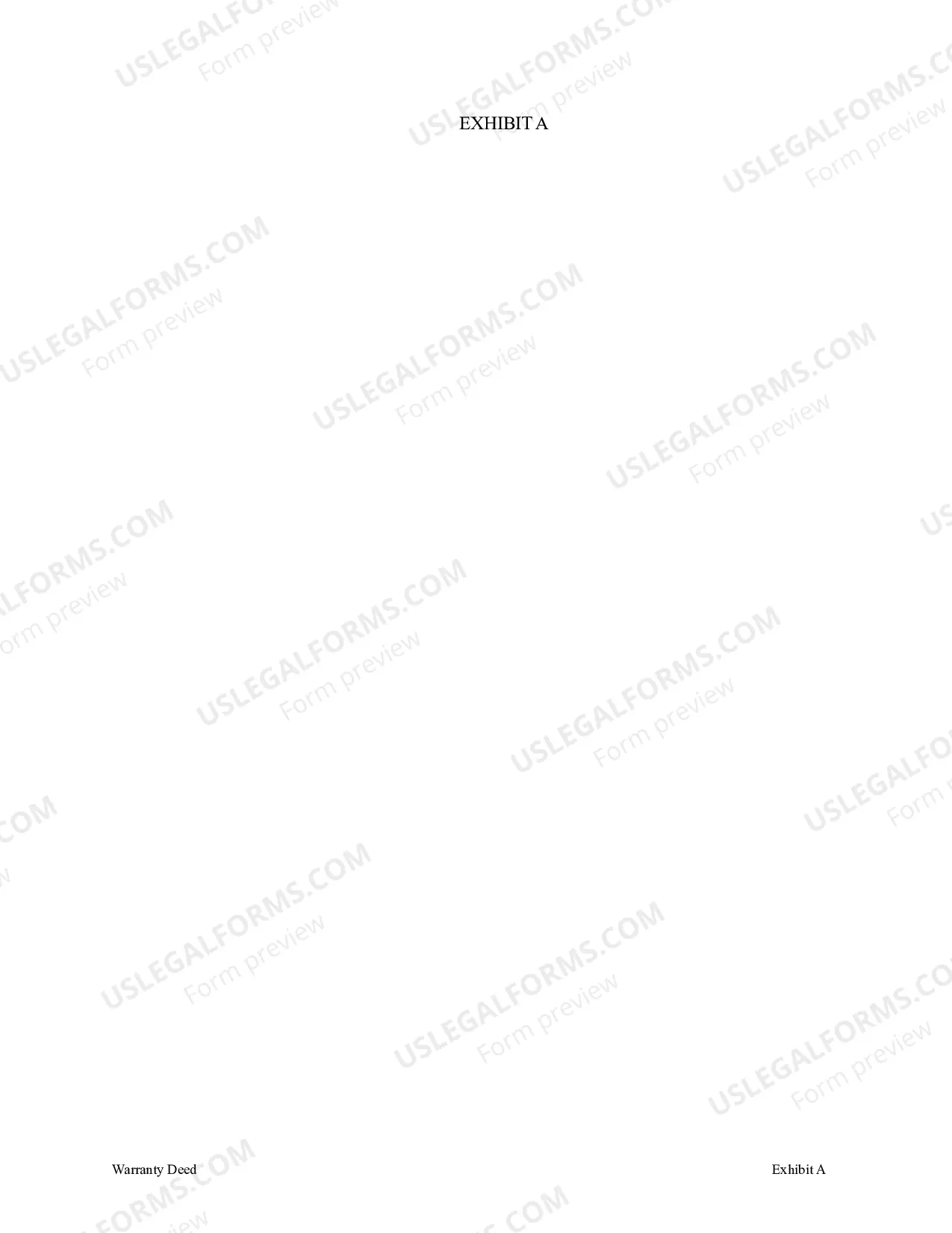 Preview Warranty Deed