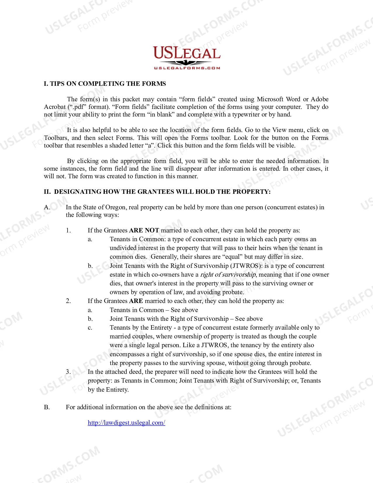 Preview Quitclaim Deed - Husband and Wife to Husband, Wife and an Individual