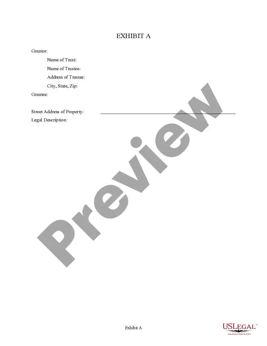 Preview Grant Deed from a Trust to an Individual